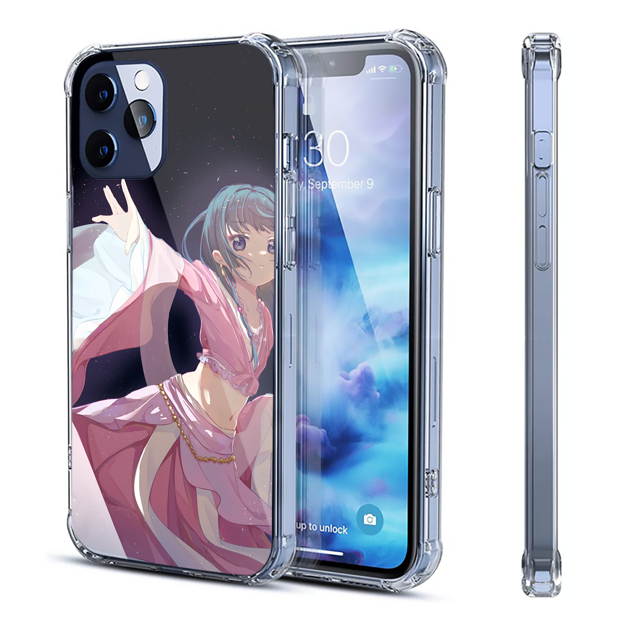 （画像用） 薬屋のひとりごと The Apothecary Diaries 【iPhone 12シリーズ対応】透明スマホケース（クリアソフトケース）